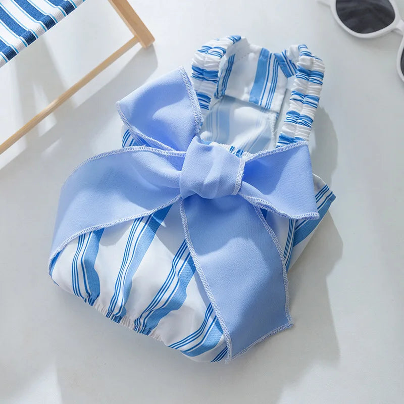 Luxury Dog Clothes Dog Sunflower Dress Summer Dog Costumes Pet Bow Lace Dog Skirt Chihuahua Bichon Kitten Apparel Puppy Clothing